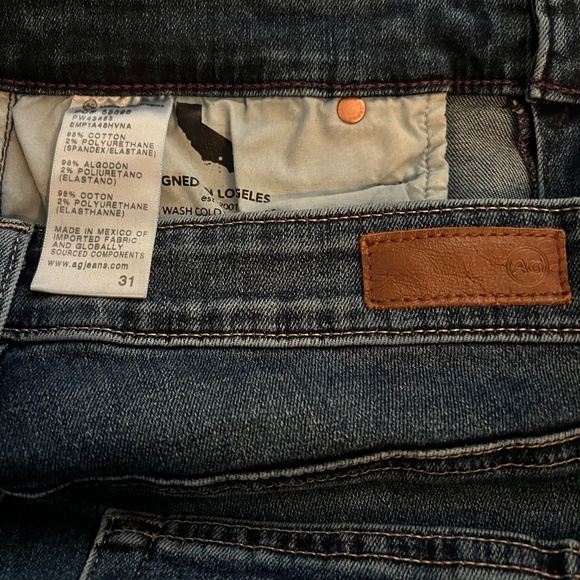 AG Mari Crop - Havana Size 31 - Picture 2 of 4